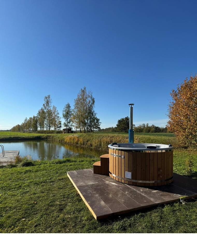 Bain nordique en bois pour spa professionnel