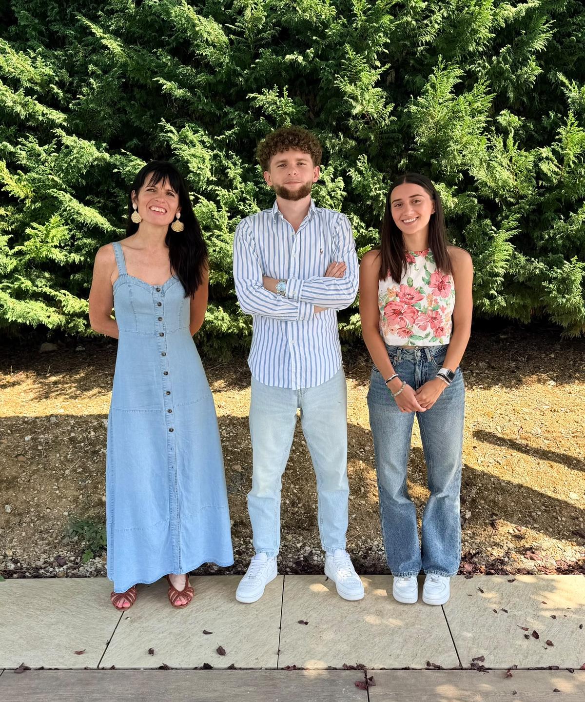 Ophélie, Melvyn et Léa, l'équipe Nørdlys&nbsp;Haven