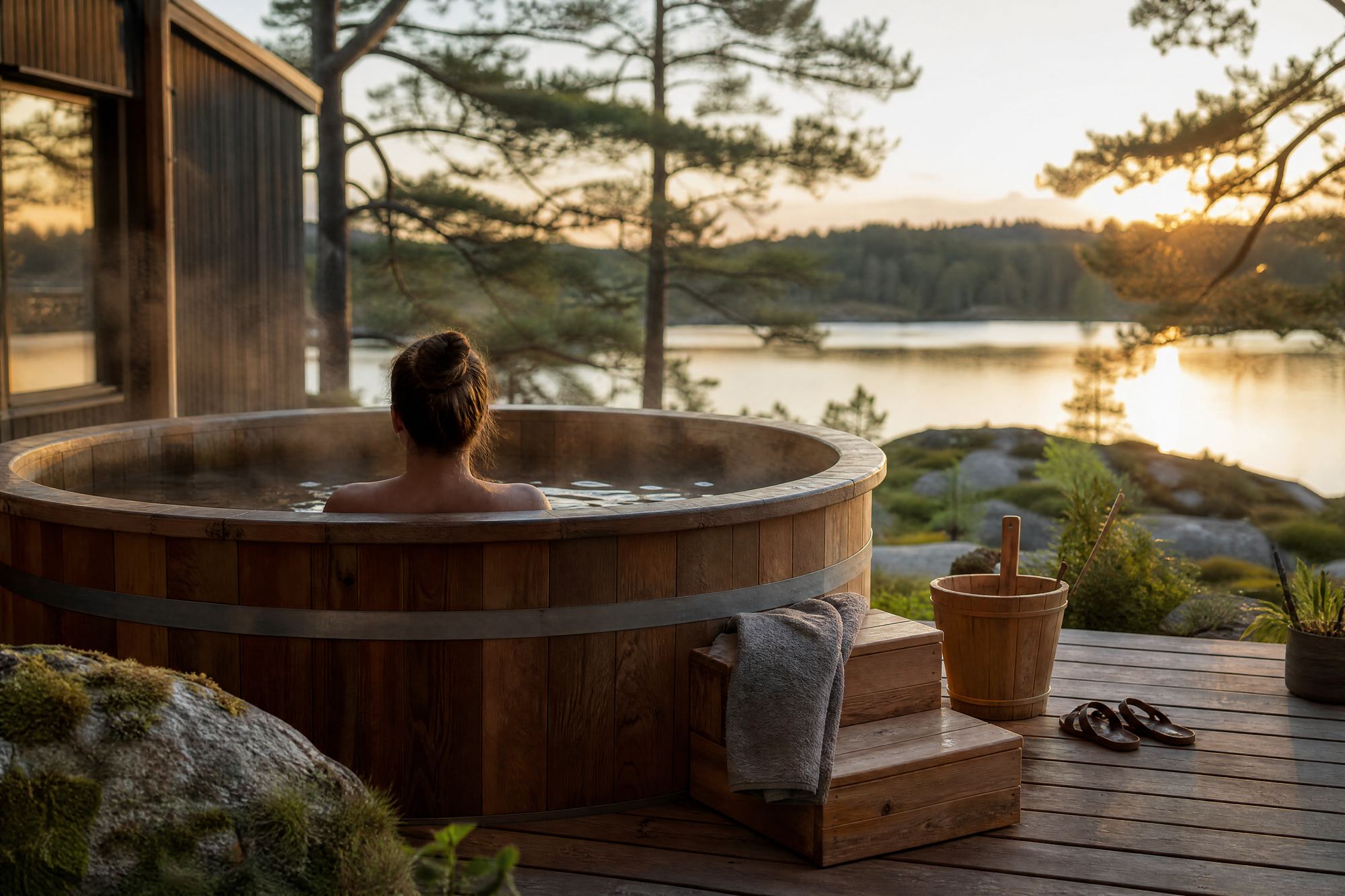 Événement privé autour d'un bain nordique