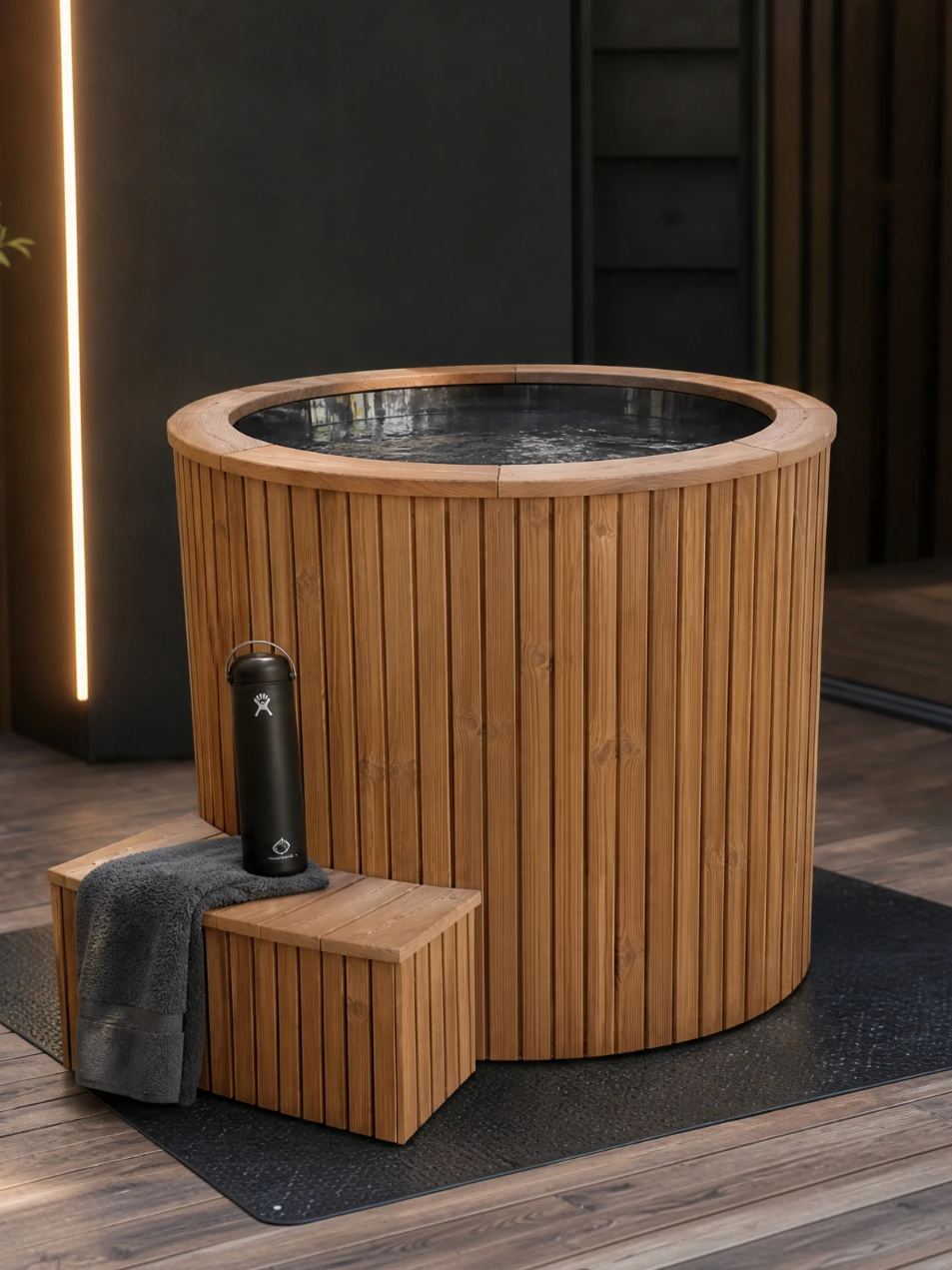 Récupération sportive en bain froid